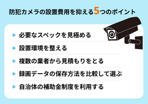 防犯カメラの設置費用を抑える5つのポイント.jpg